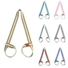 Портативный Коврик для йоги, слинг холст ремень для йоги регулируемые Перевозчик плечевой Аксессуары для йоги Фитнес тянущийся ремень