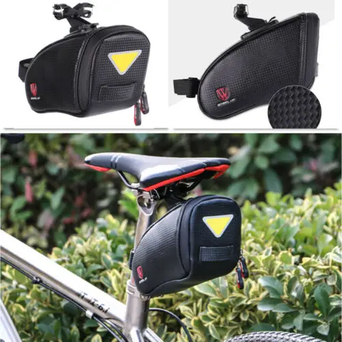 WHEEL UP Road Bicycle Saddle Bags Bike Hardshell Seat Bag Waterproof | Дом и сад