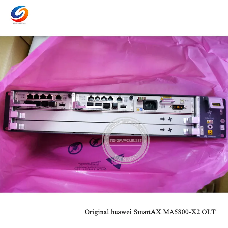 Лучшая цена HW SmartAX MA5800-X2 10GE FTTH GPON OLT 40 Гбит/с-емкость с 1* MPSC+ 1* PISC DC мощность