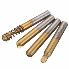 DWZ 4 шт. 2-6 мм сверло фреза слесарный инструмент для Вертикальный Станок для нарезки ключей