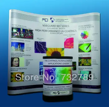 

9ft Economical Display Backdrop with Big Plastic Trolley Case BST4-1 + Printing