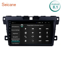 Seicane 2DIN " Android 8,1 автомобильный радиоприемник с навигацией GPS мультимедийный плеер для 2007 2008 2009 2010 2011- MAZDA CX-7 cx7 cx 7