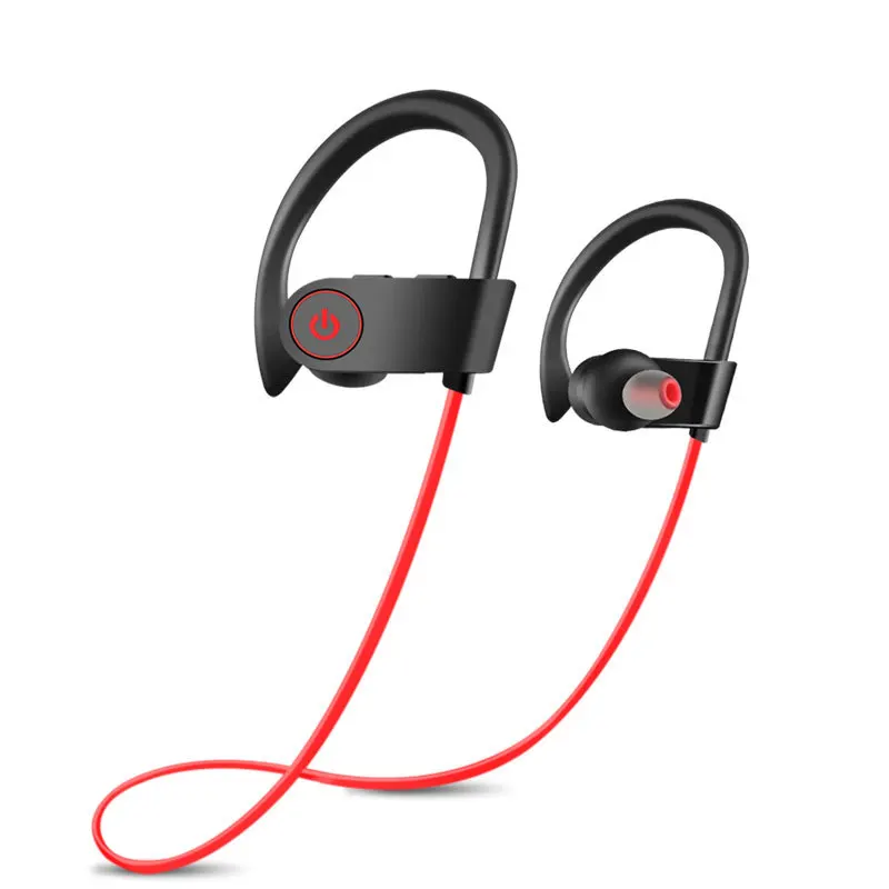 Новые спортивные Bluetooth наушники с басами водонепроницаемые беспроводные и
