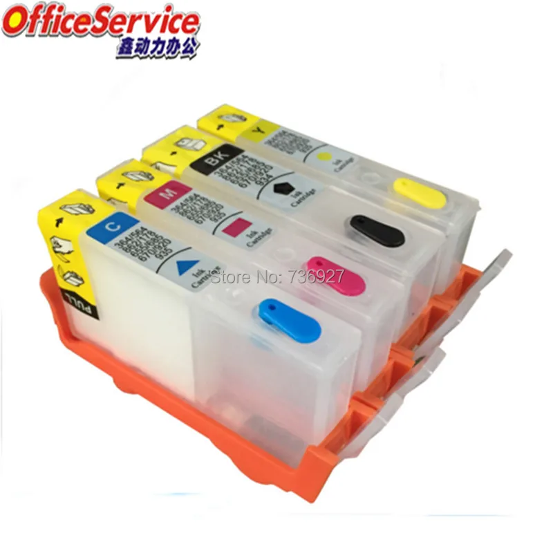 

Refillable ink Cartridge For HP655 HP 655, suit for Deskjet Ink Advantage 3525 4615 4625 5525 6520 6525 printer with chip