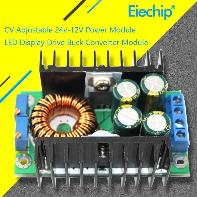 CV Регулируемая Питание модуль ldo понижающего драйвер преобразователя постоянного тока 24 V-12 V Светодиодный драйвер для Arduino