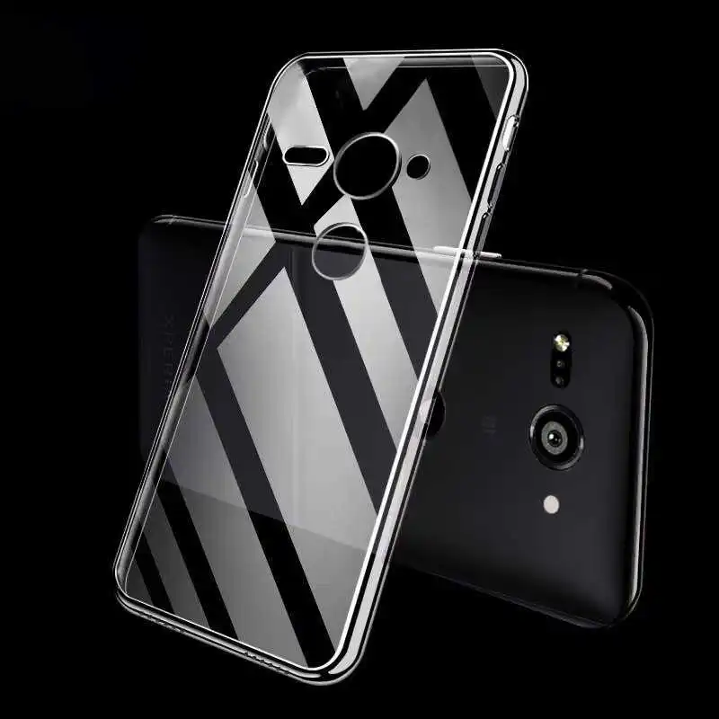 

Mokoemi Fashion Clear TPU Soft Silicone 5.0"For Sony Xperia XZ2 Compact Case For Sony XZ2 Compact Cell Phone Case Cover