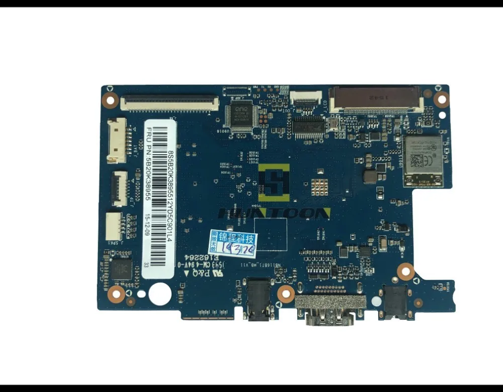 Высокое качество FRU:5B20K38955 для Lenovo Ideapad 100S 11IBY материнская плата ноутбука Atom Z3735F 2G