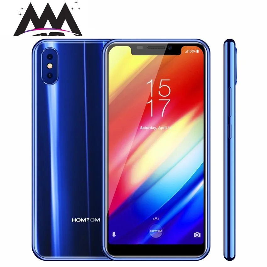 HOMTOM H10 Face ID 4G Smartphone Android 8.1 4GB+64GB MTK6750T Octa Core Cell Phones 3500 mAh 5.85 inch Full Screen Mobile Phone