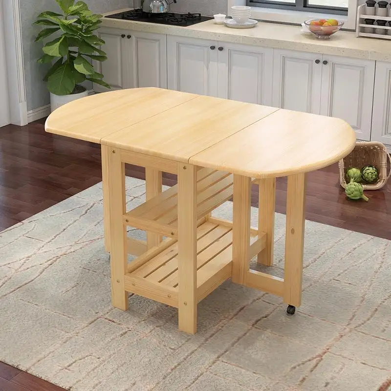 Dinning Set Comedores Mueble Eettafel Tisch Room Tavolo Da Pranzo Retro Wooden Folding De Jantar Tablo Mesa Comedor Dining Table