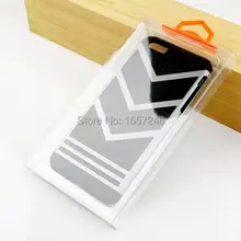 50 шт оптовый Пользовательский логотип Чехол для телефона пустая упаковочная коробка для iPhone XS Max 8 7 7 Plus чехол пустой ПВХ прозрачная подарочная упаковка