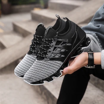 

2018 hot sale super cool blade Shoes breathable running shoes men sneakers summer outdoor sport training male Jogging Walking