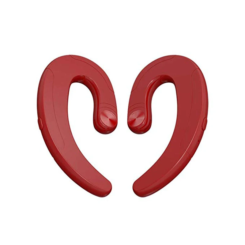 

HBQ-Q25 TWS Dual Bone Conduction Wireless Bluetooth Earphone Earhook Handfree BT 4.2 Headset Stereo Sports Headphone With MIC