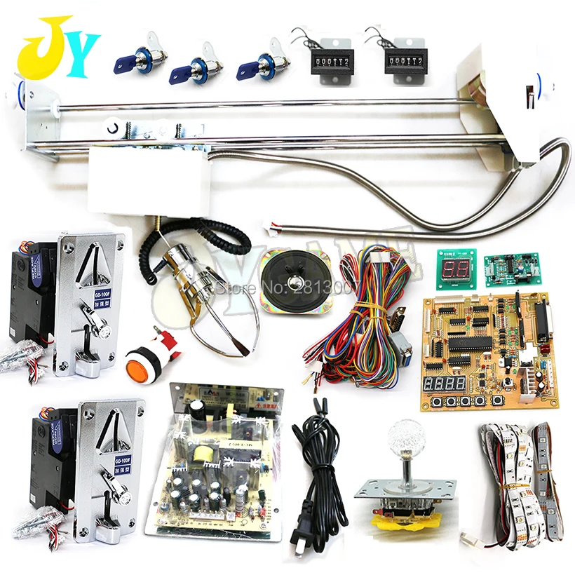 

Cheap Price Toy crane machine kit Arcade diy for crane main board game motherboard ,stainless steel claw, 48V power supply
