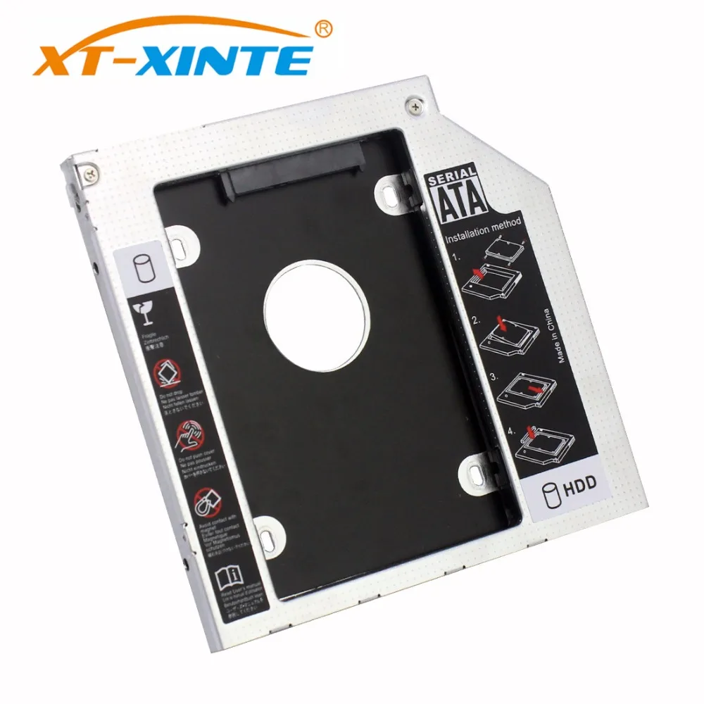 Жесткий диск Caddy 9 мм 5 12 7 алюминиевый корпус Optibay SATA 3 0 адаптер для DVD 2 SSD|Платы