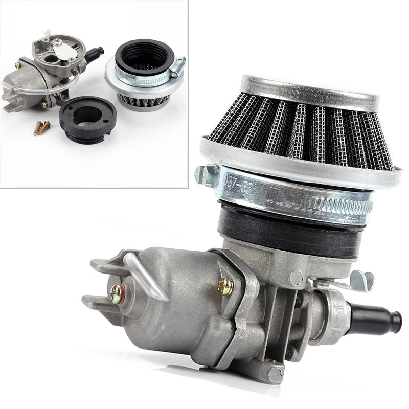 

Motorcycle Carburetor Carb Air Filter For 2 Stroke 47cc 49cc Mini Moto Bike ATV