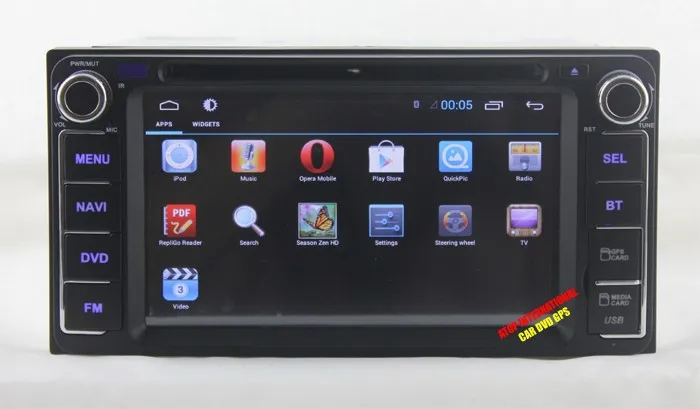 Sale For Toyota Camry Corolla Vitz/Echo Corolla Ex Vios Hilux Terios Land Cruiser 100 Prado Car DVD GPS Android 4.4 Player Wifi Radio 4