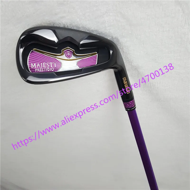 2019 النساء نوادي الجولف Maruman الجلالة Prestigio و 9 جولف irons5-10 P.A.S الحديد نوادي الجرافيت رمح L فليكس غطاء الرأس شحن مجاني