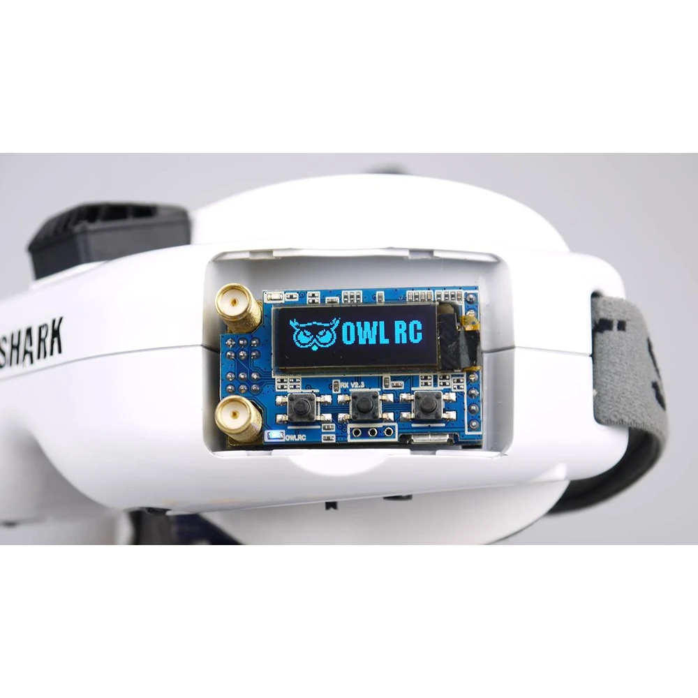 

Newest OwlRC Fatshark Video FPV Receiver OwlRX Module 16KHz 5.8GHz 40CH 5v Frequency For ALL Dominatior Attitude V3 V4 Goggles