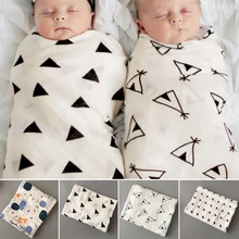 1 шт. детское Пеленальное Одеяло мягкое из муслина для новорожденных Детское полотенце из хлопка 120*120 см реквизит для фотосъемки