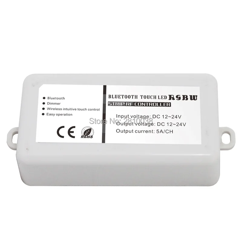 2 шт./лот Bluetooth светодиодный контроллер света DC12 24V Диммер RGBW Светодиодная лента RF