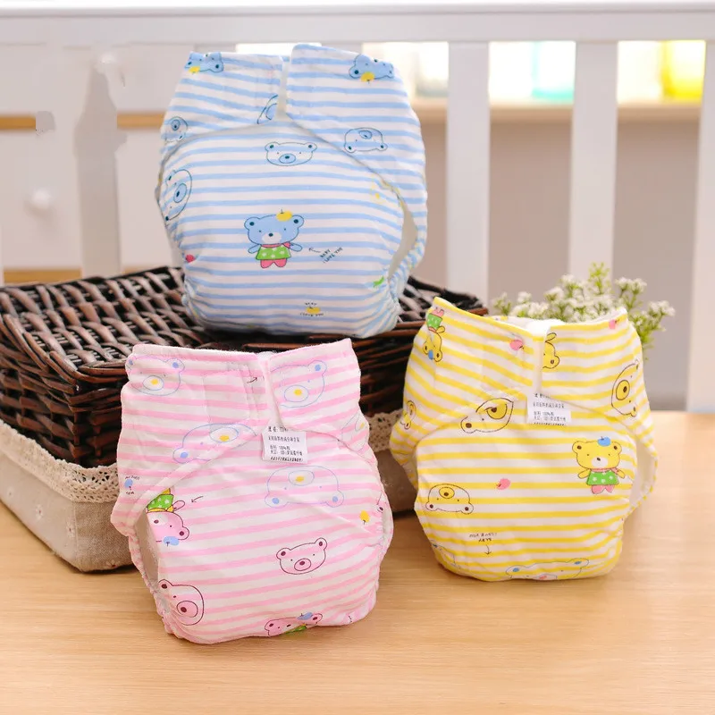 

cloth diaper liner Baby Can Wash Trousers Proof Pure Cotton Waterproof Pocket Ventilation Newborn Factory Hot Sale Unisex