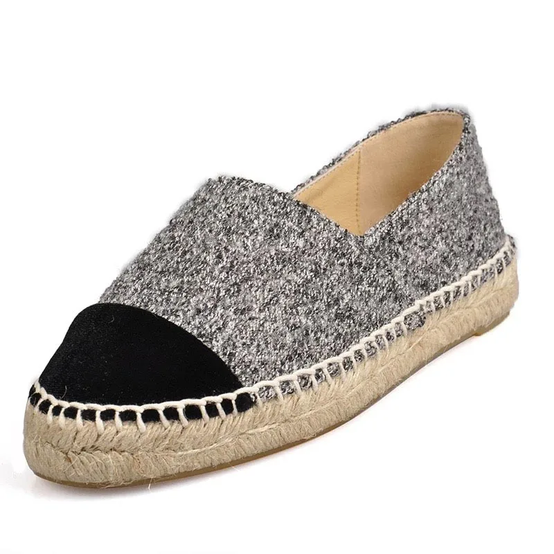 

2019 New Women Shoes Slip On Round Toe Casual Loafers Fire Female Beach Flats For Plus Size Women Spring 34 - 42