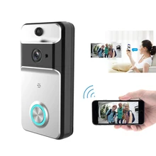 M5 Wireless WiFi Security Eye Door Bell Visual Recording Remote Home Monitor Night Vision Video Intercom Phone Call Doorbell