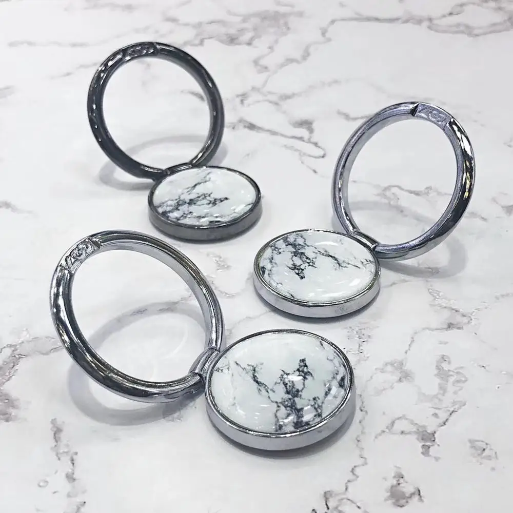 Novelty Luxury Marble Jelly Metal Phone Ring stand holder Sticker for iPhone iPad Huawei Universal cellphone accessories Novelty Luxury Marble Jelly Metal Phone Ring stand holder Sticker for iPhone iPad Huawei Universal cellphone accessories