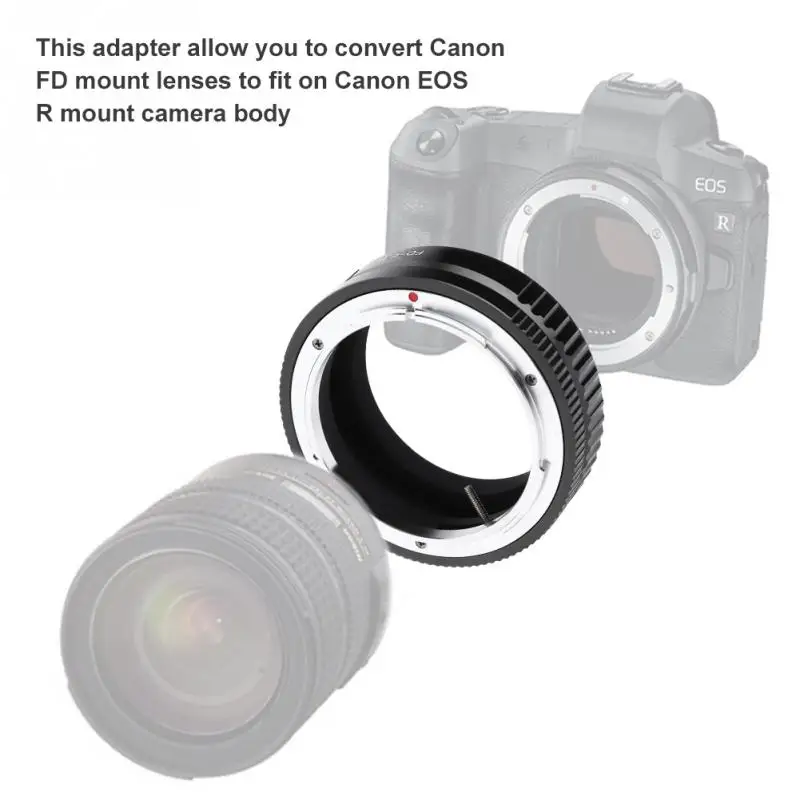 

For Canon FD Mount Lens for Canon EOS R RF Mount Full Frame Adapter Ring FD-R Camera Mount