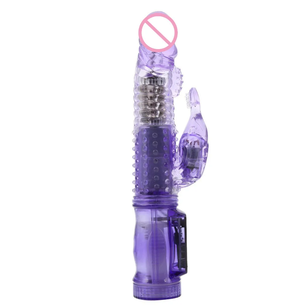 Mermaid Style Multi level Speed Female Vibration Rod Purple font b Dildo b font G spot
