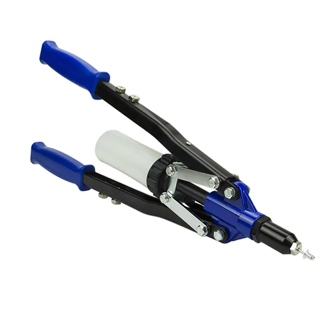 

Aluminum Alloy Pull Nail Plier Strong Two-handed Operation Rivet Gun Tool 3.2-6.4mm 19.5 inch Set