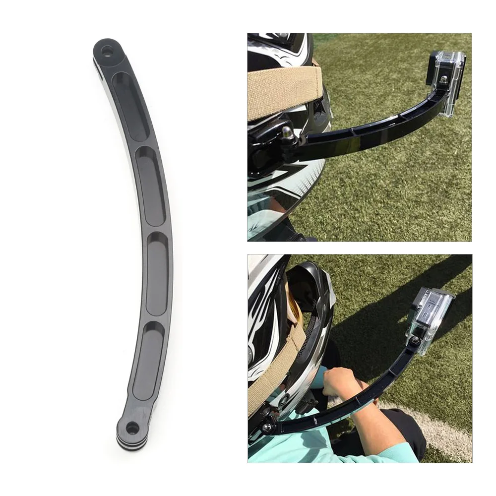 

Aluminum Alloy Extension Arm Mount Helmet Stick for GoPro Hero 7 5 6 4 for Xiaomi Yi for SJCAM SJ4000 Action Sport Camera