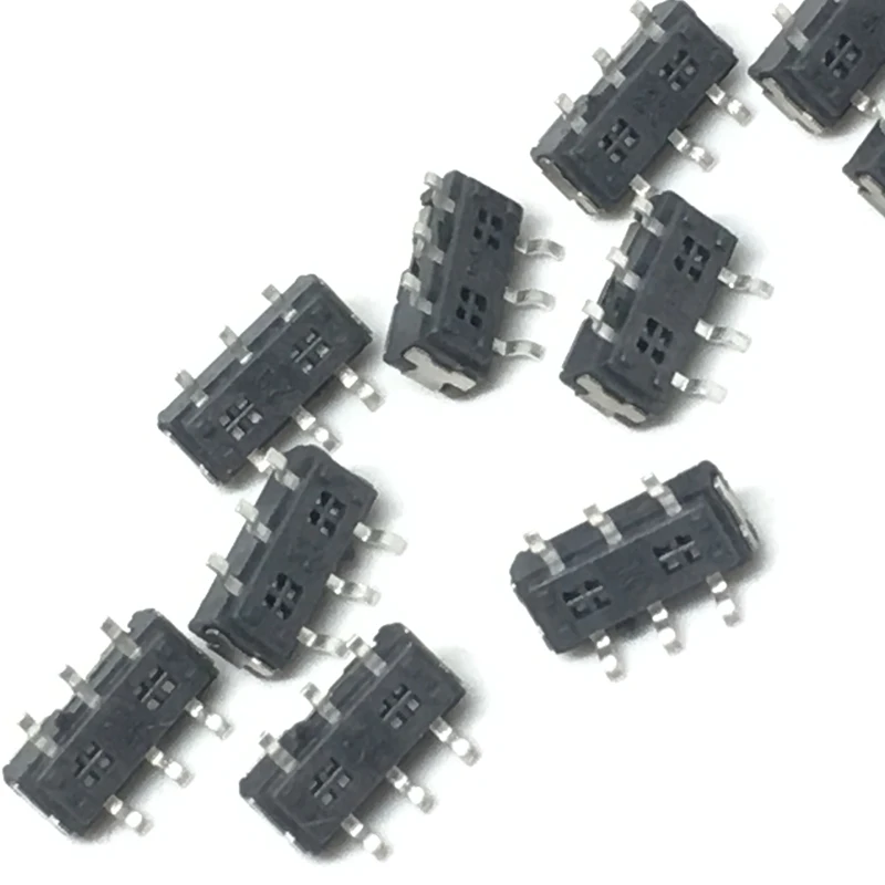 10 шт. MSS22D18 миниатюрный SMD SMT скользящий переключатель 2P2T 6Pin ручка 2 мм для DVD
