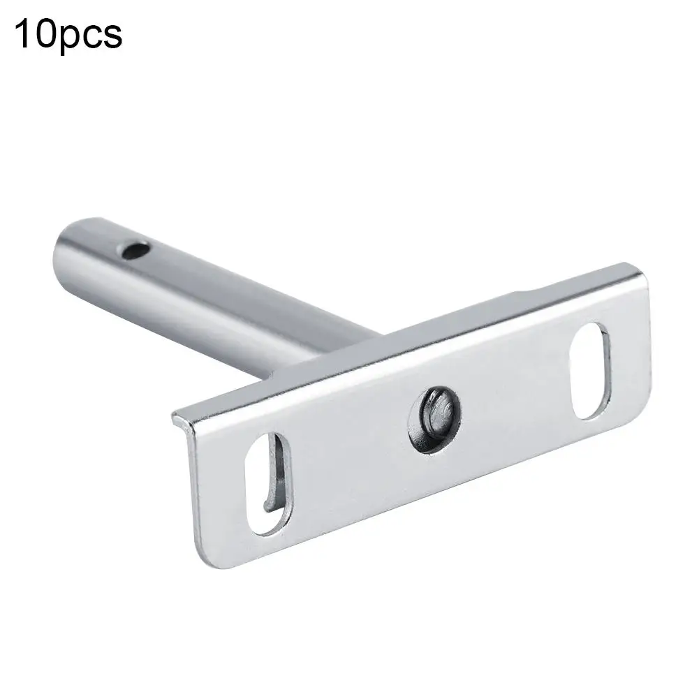 10Pcs Concealed Metal Brackets Hidden Floating Wall Mount Shelf Support