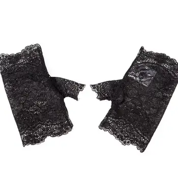 

Punk Rave Women's Lolita Lace Gloves LS-037