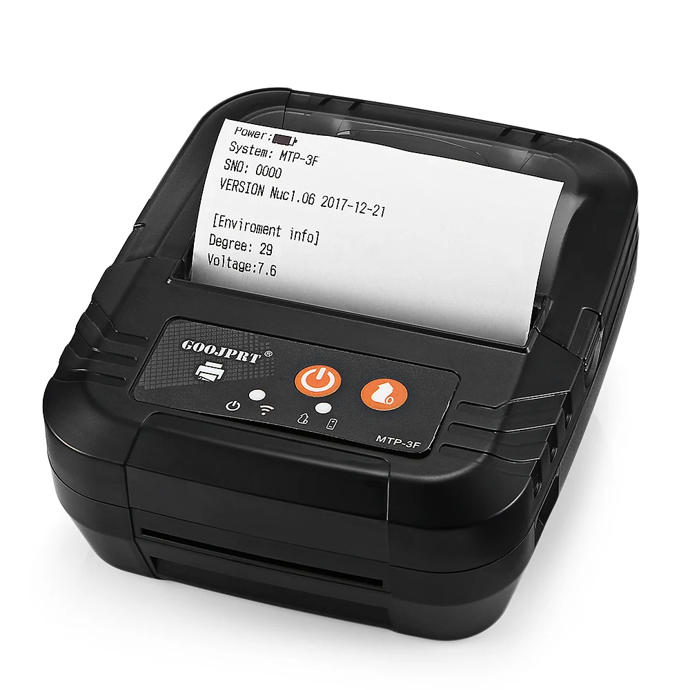 GOOJPRT MTP мм 3F 80 Термопринтер Bill POS принтер ESC/POS Bluetooth термочековый с usb
