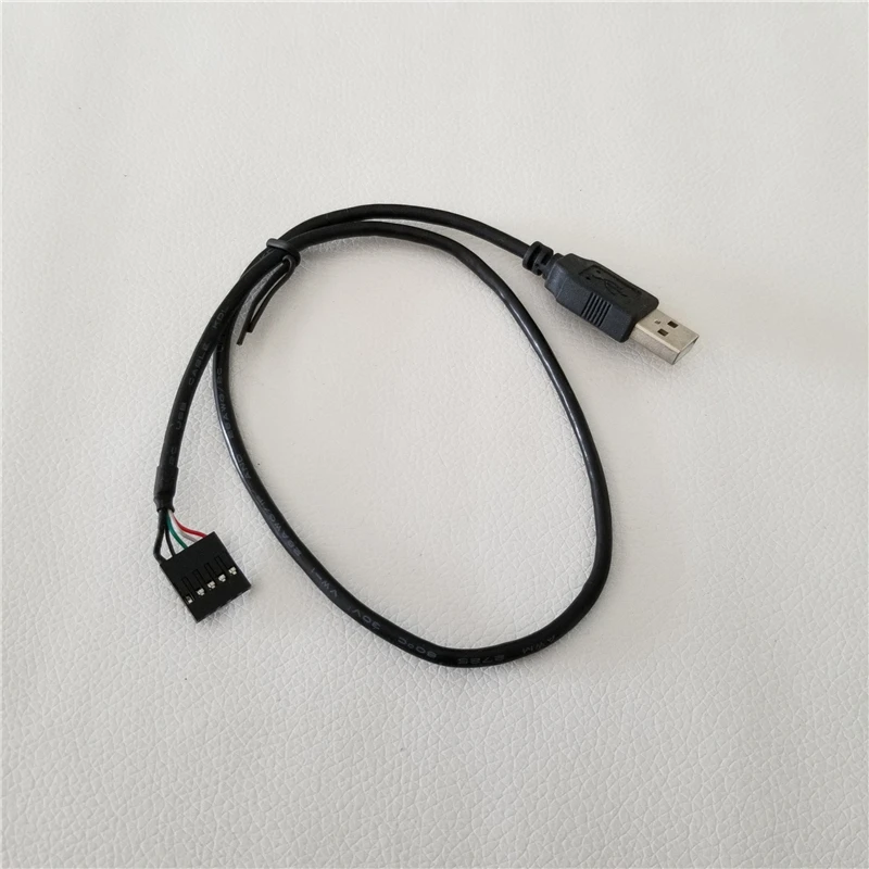 USB 2 0 A штекер Dupont 54 мм 5Pin Женский адаптер кабель питания данных для ПК Шасси