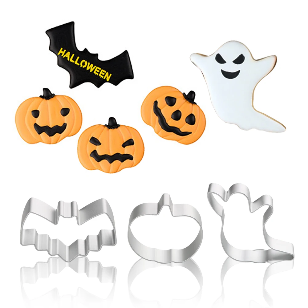 Cookie Tools Kitchen Tools Ghost Bat Pumpkin Biscuit Mold Cake Decorating Tool Halloween Gingerbread Cookie Cutter Cookie Tools Kitchen Tools Ghost Bat Pumpkin Biscuit Mold Cake Decorating Tool Halloween Gingerbread Cookie Cutter