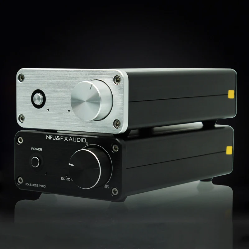 

FX-Audio FX502S PRO Audio Digital High Power Amplifier HIFI 2.0 Home Mini Professional Amp TPA3250 NE5532 70W *2 with Adapter