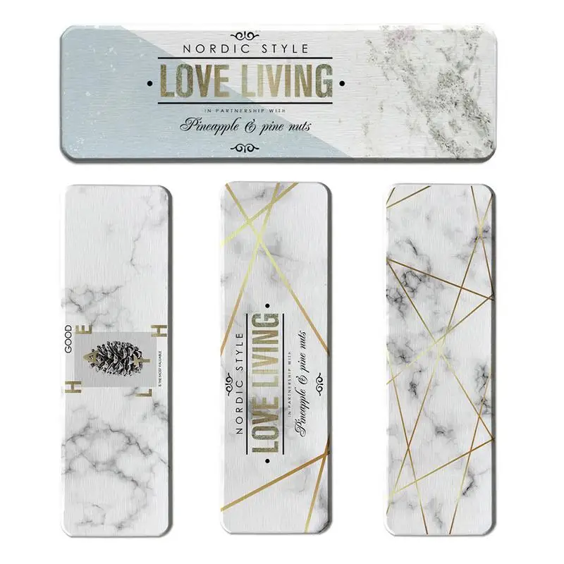 

Slip resistant Water Absorption Cup Mat Marble Pattern Nordic Style Diatomite Soaps Dish Plate Bathroom Soap Holder #SO