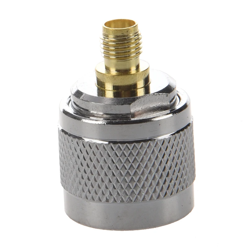 

Connector 2pcs N Male Plug to SMA Female Jack RF Coaxial Adapter Connector Come with two yellow plastic cap protect SMA head