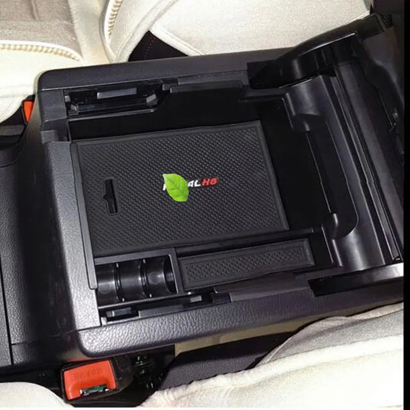 

For Haval H6 Hover Center Organizer Armrest Box Storage Center Console Tray Auto Store Content Box Car Accessories ABC 3 models
