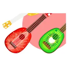 Моделирование мульти инструменты в форме детей фрукты более 3 мини-укулеле игрушки музыкальная гитара лет