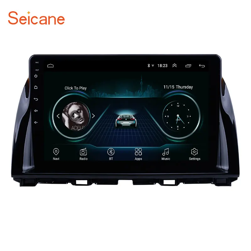 

Seicane 10.1" 1024*600 Touch Screen Android 8.1 Car Radio for 2012-2015 Mazda CX-5 with GPS Navigation Audio System