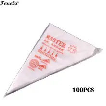 Одноразовые Пластиковые Свадебный Торт кондитерский мешок сумки малый, средний, большой Кухня Инструменты украшение для сумок инструмент