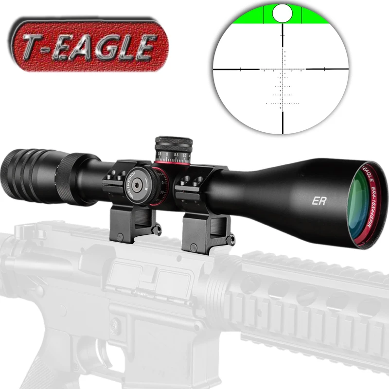 T-EAGLE Тактический длинный диапазон винтовок Сфера 4-16x44 SFIR воздушная винтовка оптика Красный точка прибор ночного видения для освещения