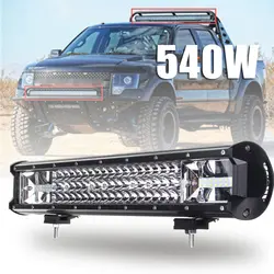 Новые 20 дюймов 540 Вт 90LED свет работы бар заливающий и точечный свет Combo Offroad прожекторная фара для грузовиков