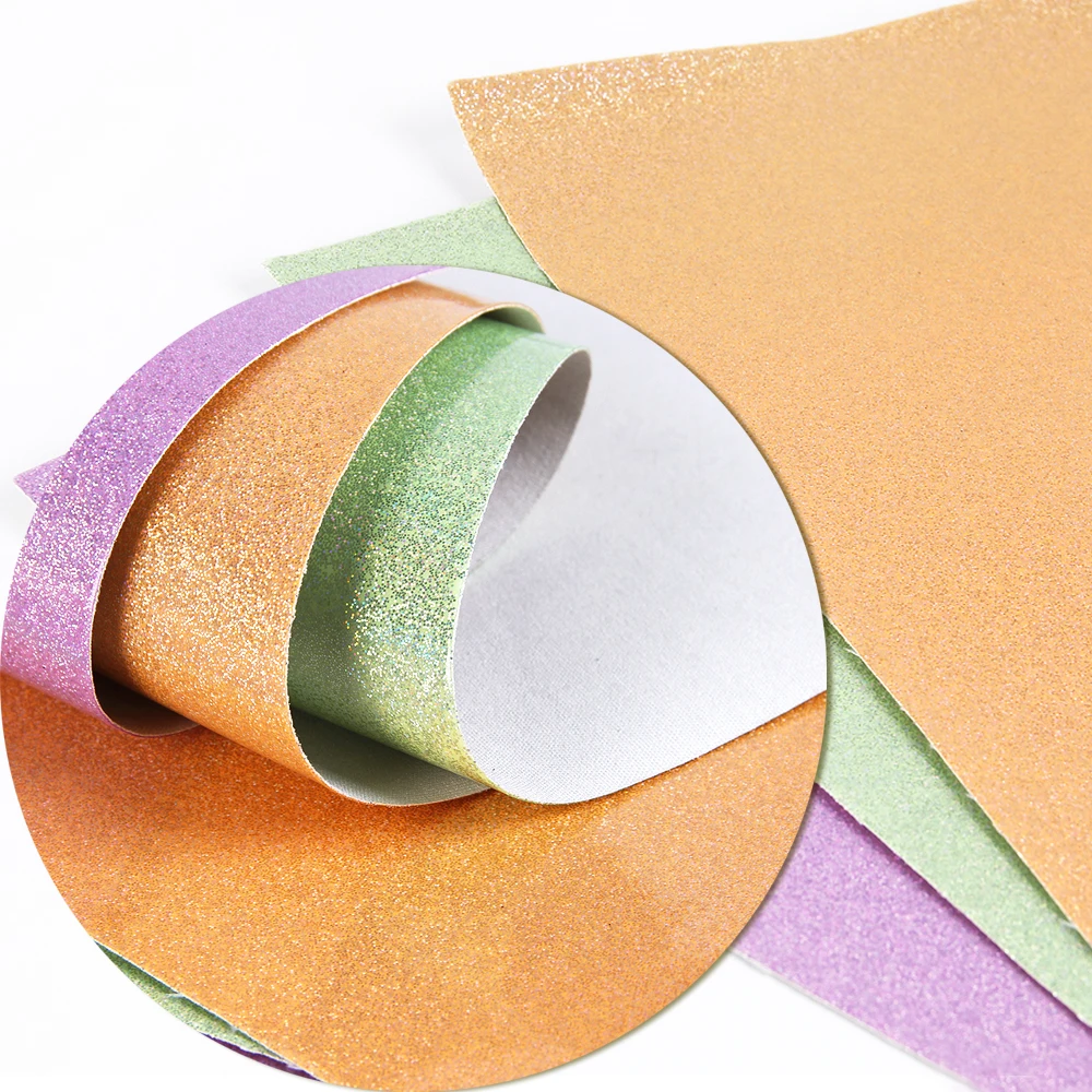 

David accessories 20*34cm glitter synthetic leather fabric cut direction random,size has a little errors Sewing Tilda Doll,c2660