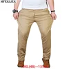 autumn summer men office business pants 7XL 8XL 9XL 10XL plus size big casual large Elasticity Stretch pants Straight Trousers ► Photo 1/6