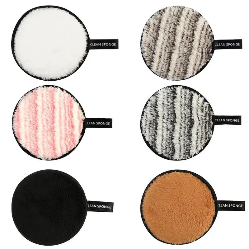

1pc Washable Reusable Facial Make Up Remover Wipe Pad Face Cleansing Puff